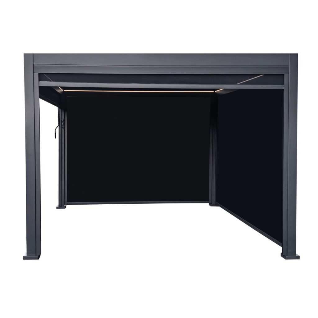 Hillier Premium Gazebo With Sides And Lights 5056771095924 2